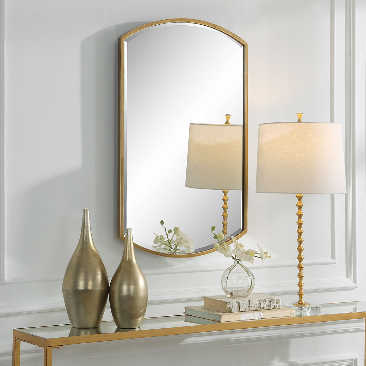 Mirror - Antique Gold