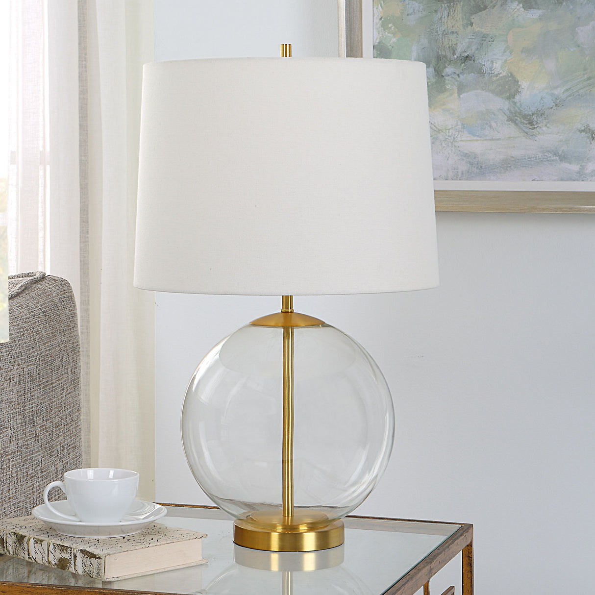 Table Lamp - Clear