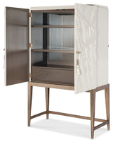 Melange - Dream Weaver Bar Cabinet - White