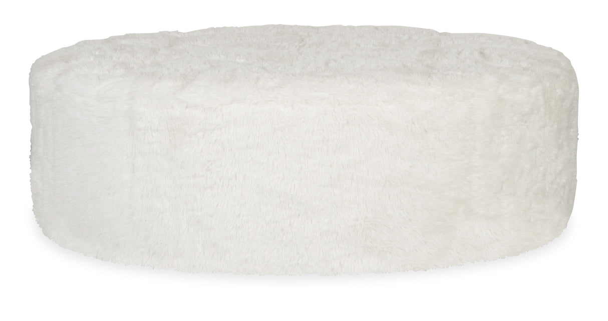 SS - Barefoot Ottoman - White