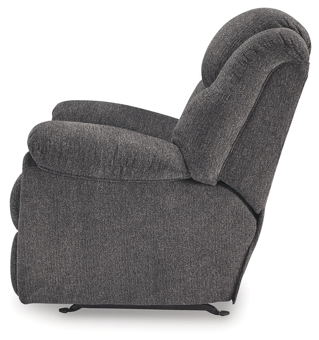 Foreside - Charcoal - Rocker Recliner