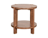 Winston - End Table - Warm Walnut