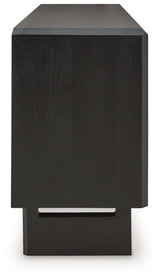 Farrelmore - Black - Accent Cabinet