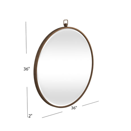 Quinn - Wall Mirror - Brown