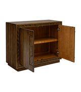 Claudia - Hall Cabinet - Rich Brown Zebrano