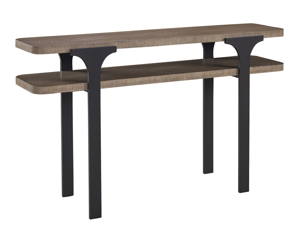 Zanzibar - Kenya Console Table - Light Brown / Black