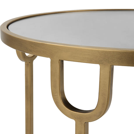 Side Table - Antique Gold