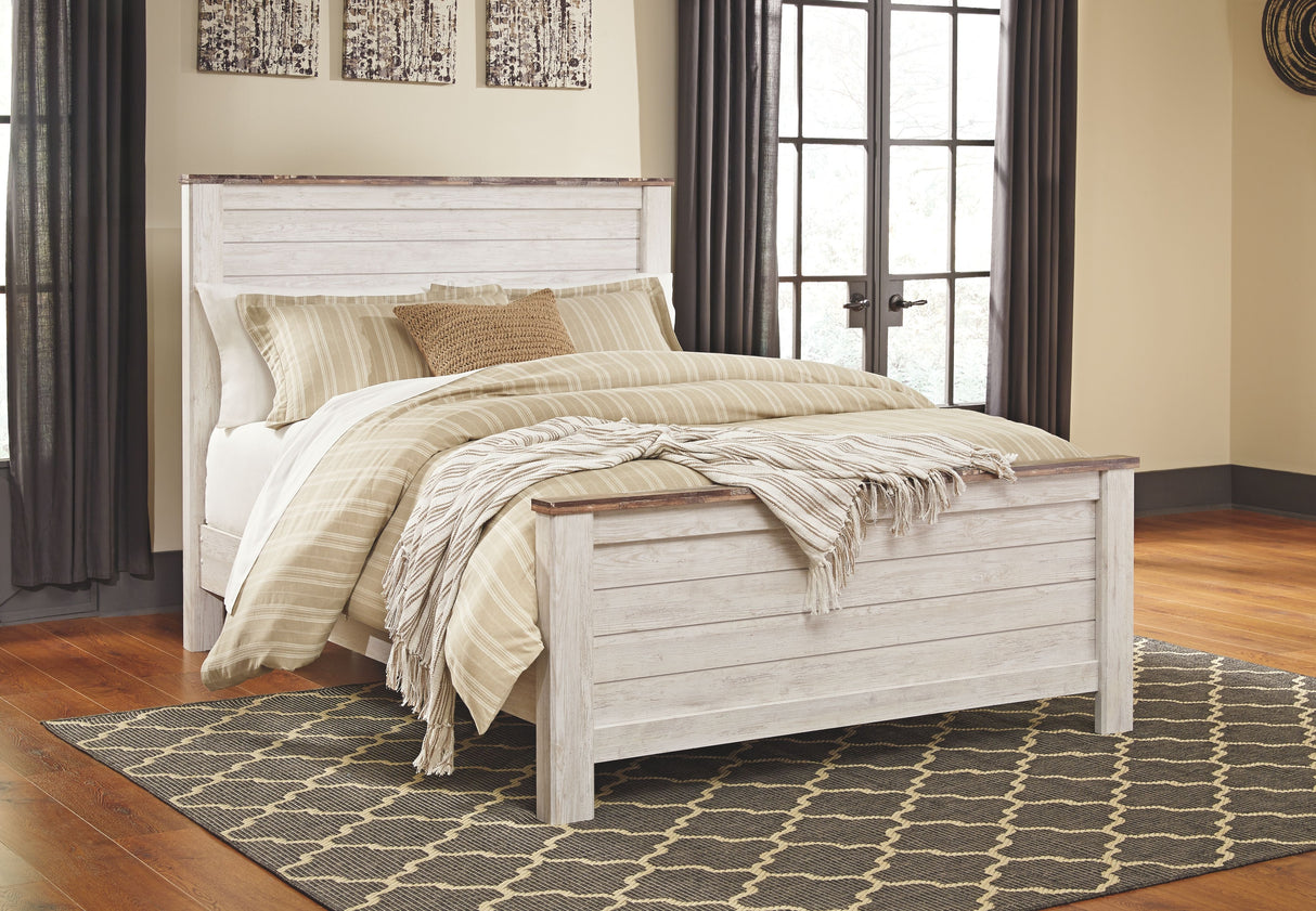 Willowton - Panel Bed