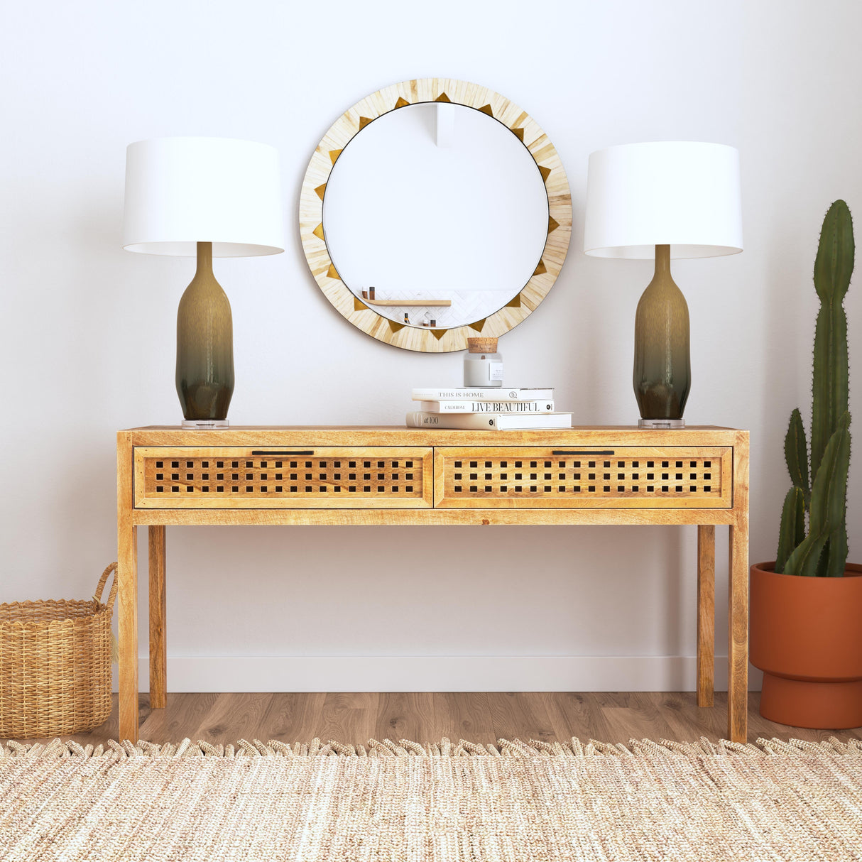 Pentak - Console Table - Light Brown