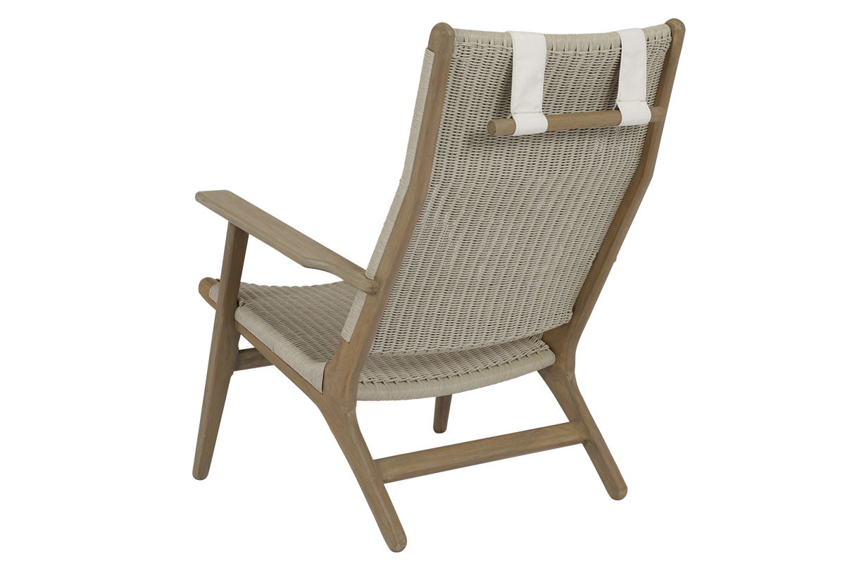 Coastal Teak - Cushionless Highback Chair - Teak