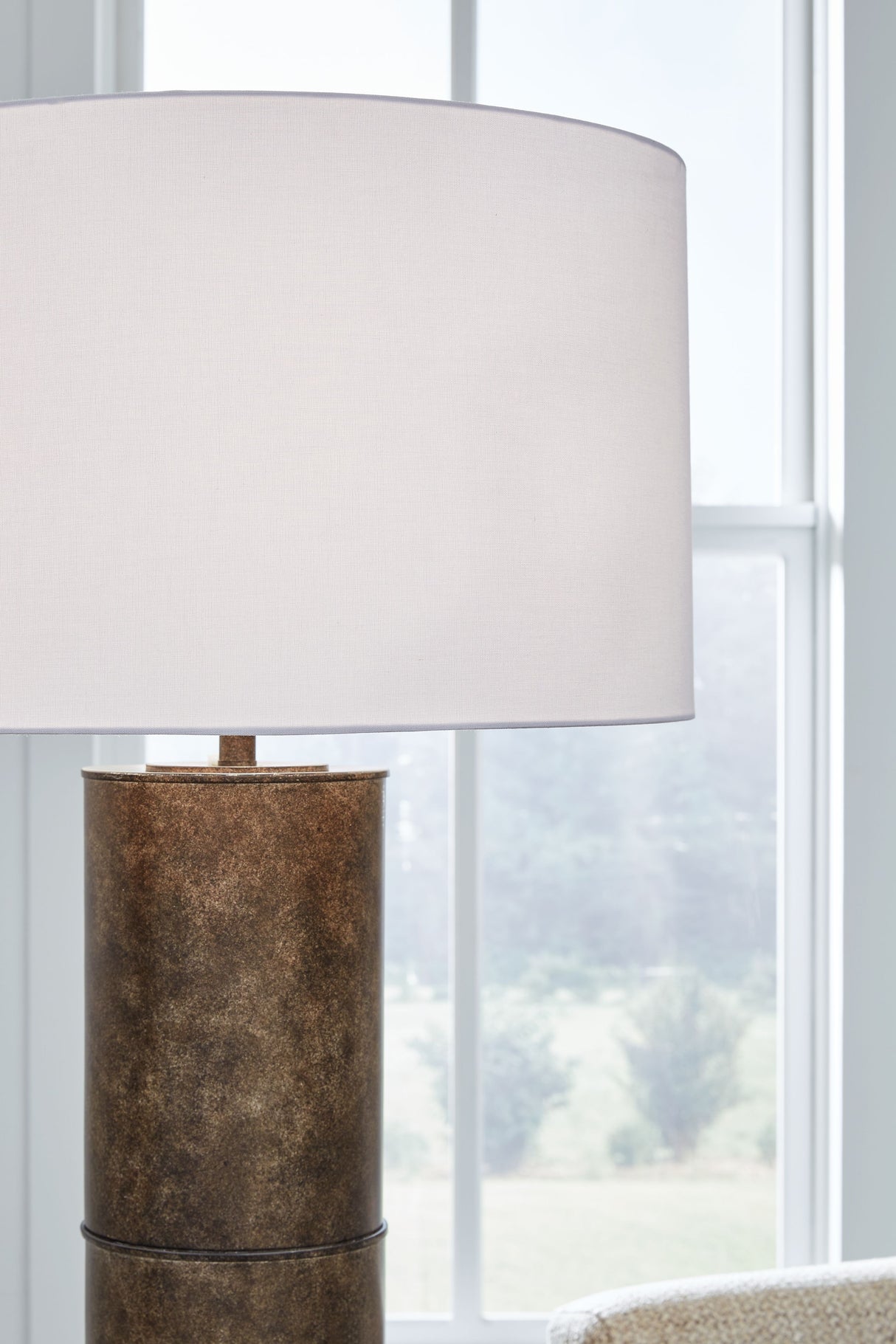 Jebson - Dark Bronze Finish - Metal Floor Lamp