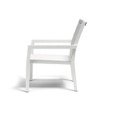 Naples - Stackable Sling Club Chair - White