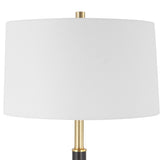 Floor Lamp - Black & Gold