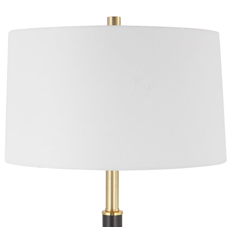 Floor Lamp - Black & Gold