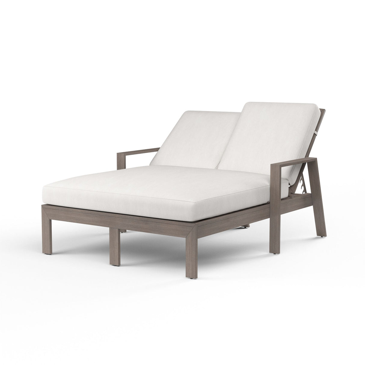 Laguna - Double Chaise Lounge - Driftwood