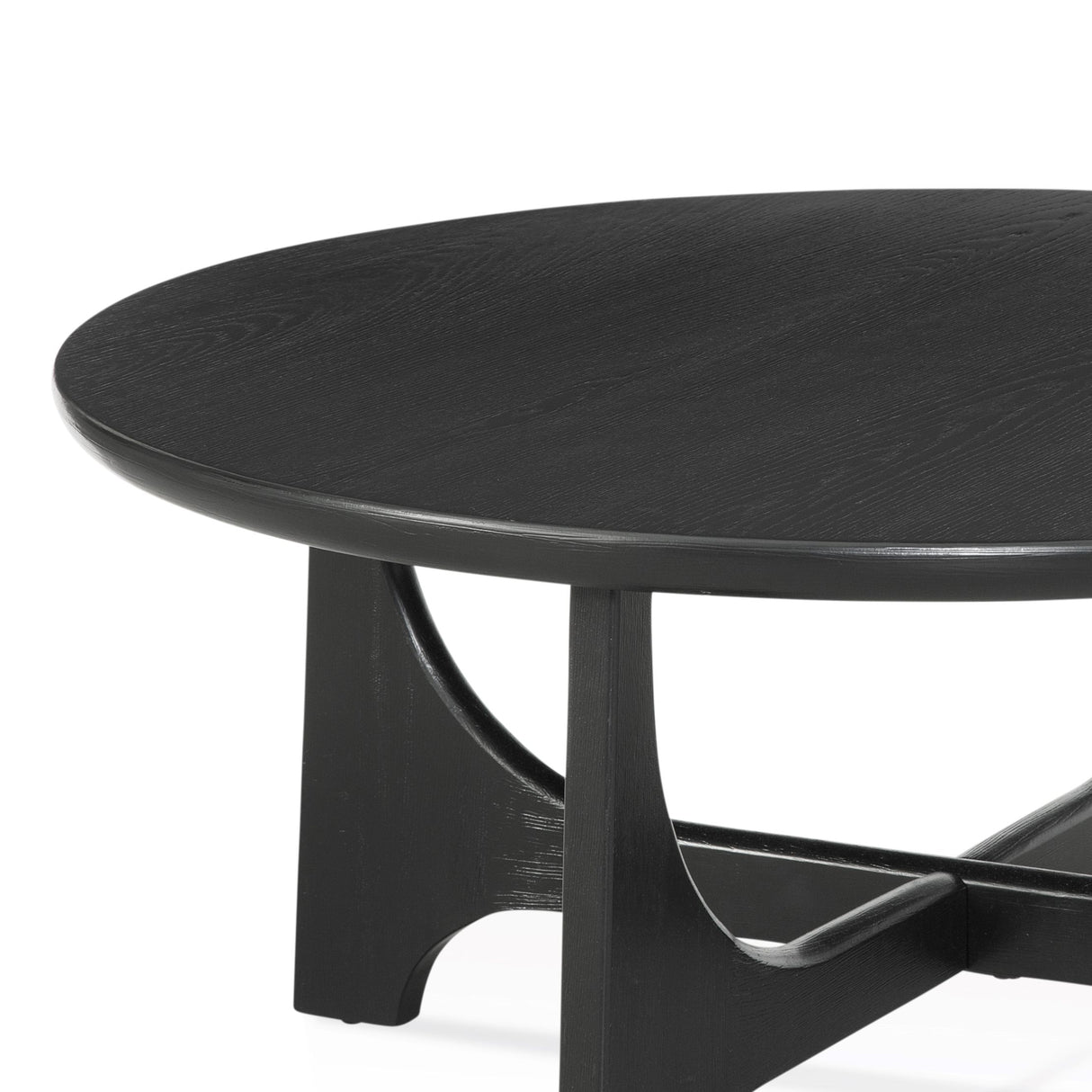 Dunnigan - Round Cocktail Table - Black