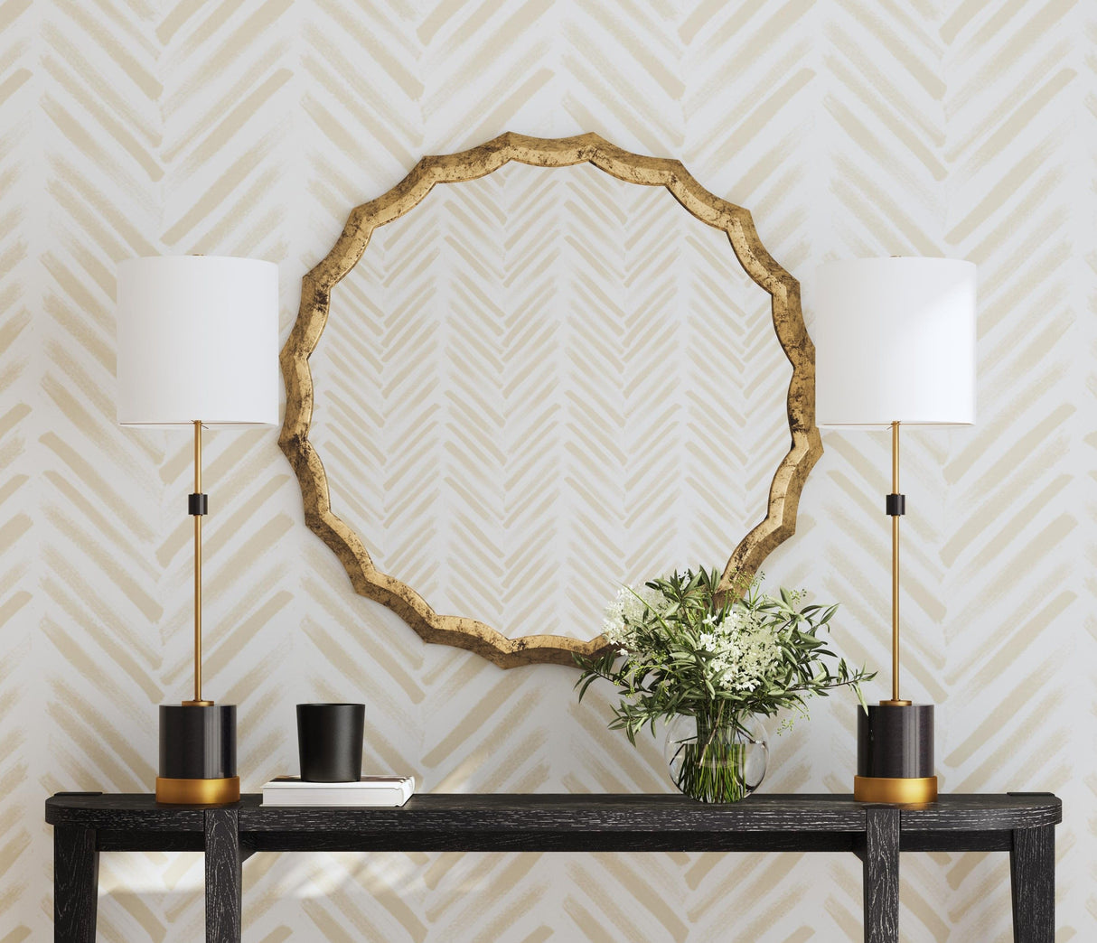 Southgate - Wall Mirror - Gold