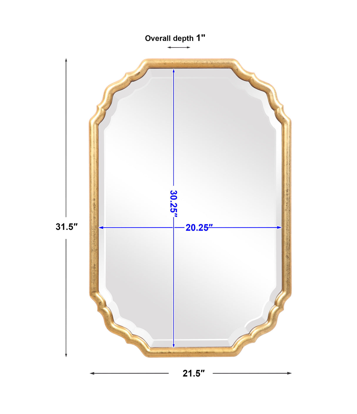 Mirror - Metallic Gold