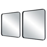 Mirror (Set of 2) - Satin Black