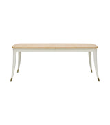 Winslet - Dining Table - Light Brown / White