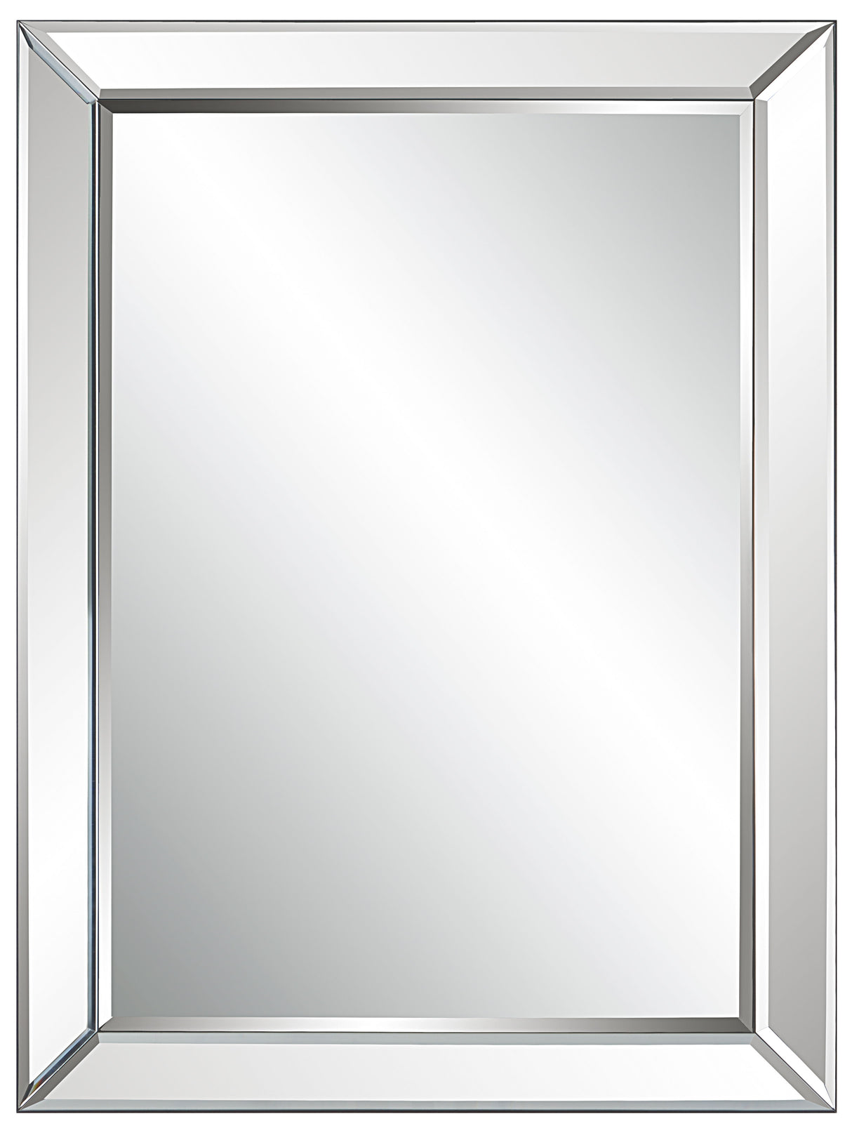 Beveled Mirror - Silver