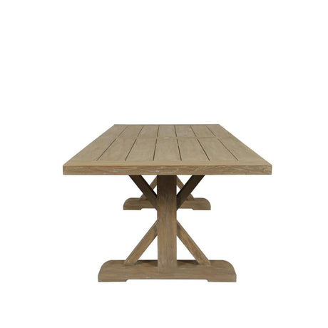 Coastal Teak - Trestle Dining Table - Teak