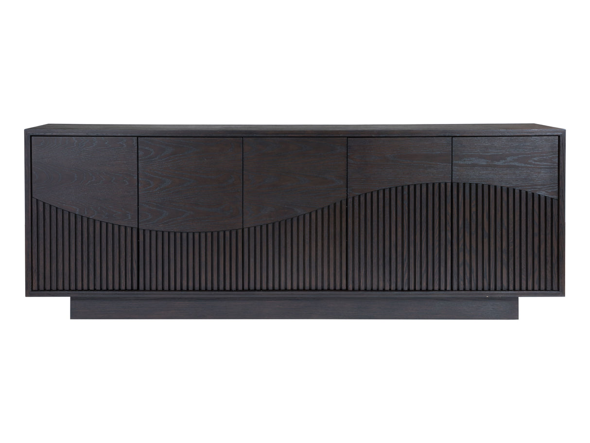 Signature Designs - Nightfall Media Console - Dark Brown