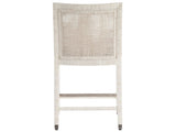 Weekender Coastal Living Home - Longboat Counter Chair - Pearl Silver