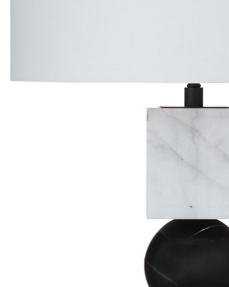 Ellendale - Table Lamp - Black / White