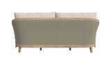 Cambria - Sofa - Gray / White