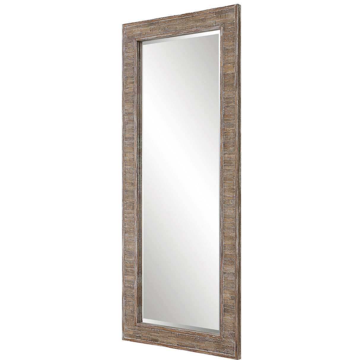 Mirror - Distressed Weathered Pine