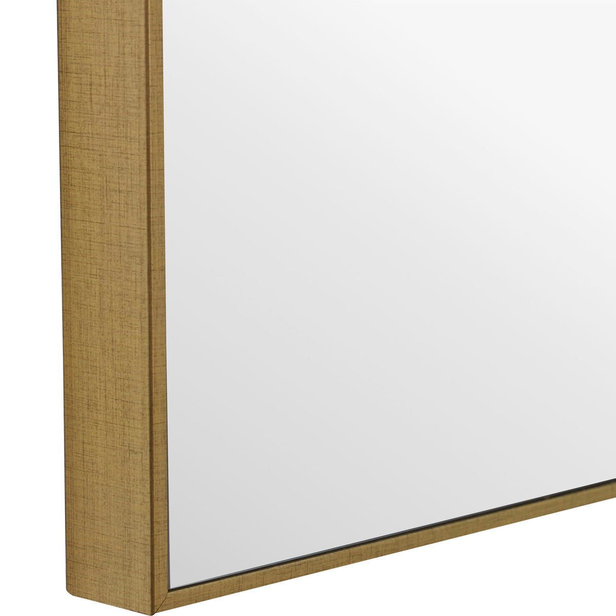 Plain Mirror - Gold Finish