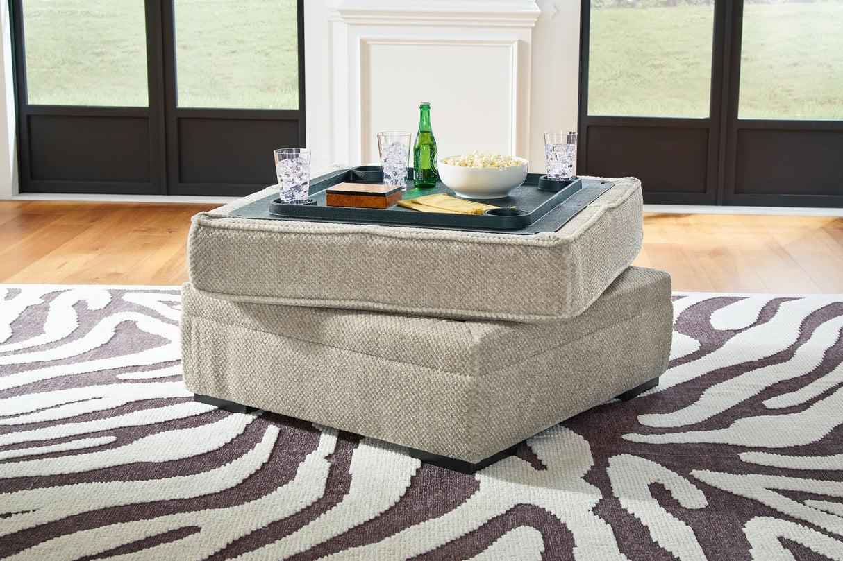 Calnita - Sisal - Ottoman With Storage