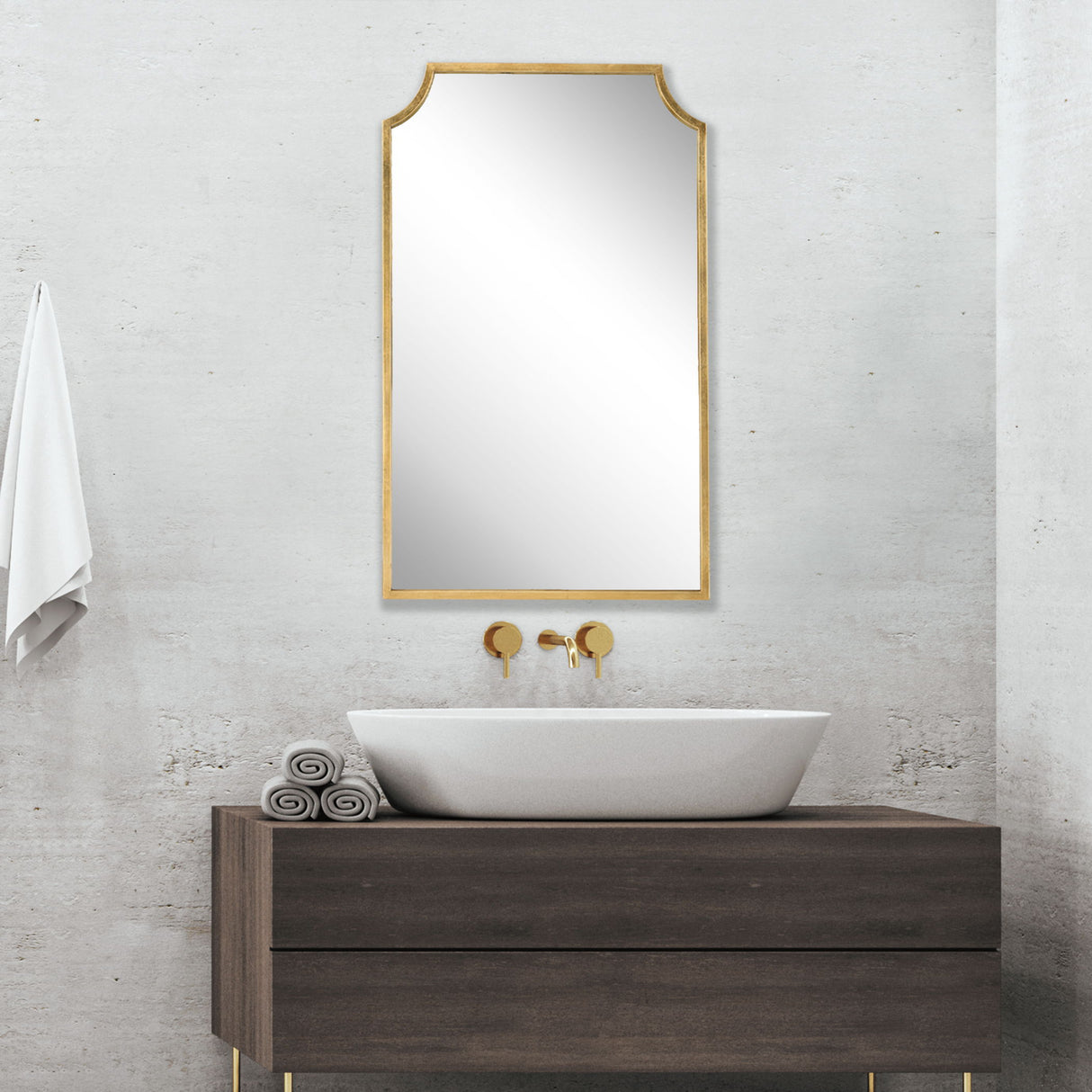 Mirror - Gold Leaf