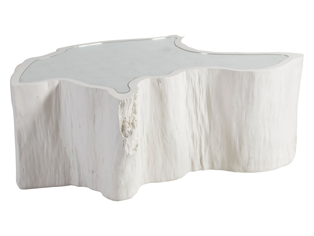 Signature Designs - Capitola Asymmetrical Cocktail Table - White