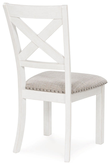 Robbinsdale - Antique White - Dining Upholstered Side Chair (Set of 2)