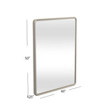 Andes - Wall Mirror - Silver