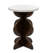 Paloma - Accent Table - Black Walnut Burl