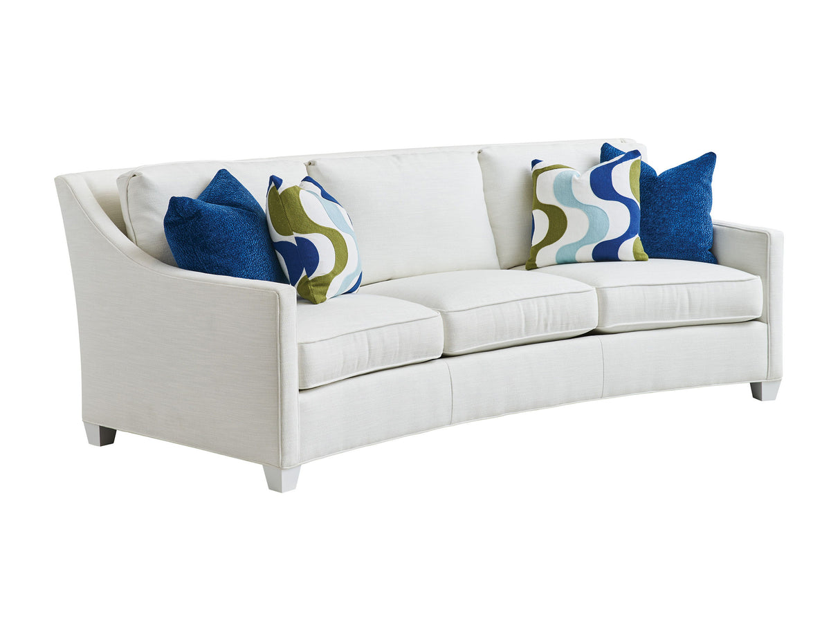 Ariana - Valenza Curved Sofa - White