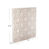 Geometric Wall Hanging - Beige