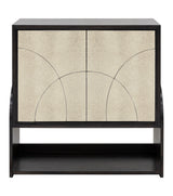 Rivera - Bar Cabinet - Espresso Oak / Gold