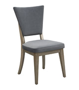 Vivien - Dining Chair - Silver Primavera / Dark Gray