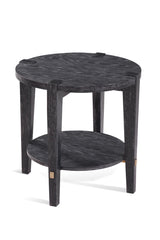 Whitfield - Round End Table - Black