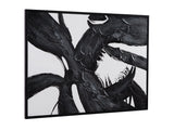 Shadows Fall - Framed Canvas - Black / White