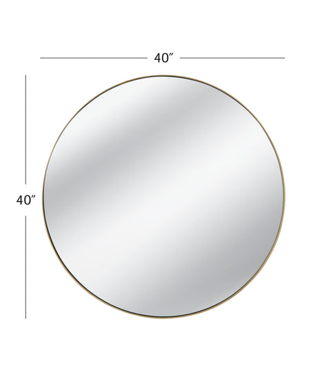 Clarion - Wall Mirror - Brass