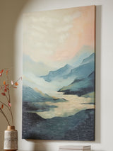 Thomhill - Teal / Green / Peach - Wall Art