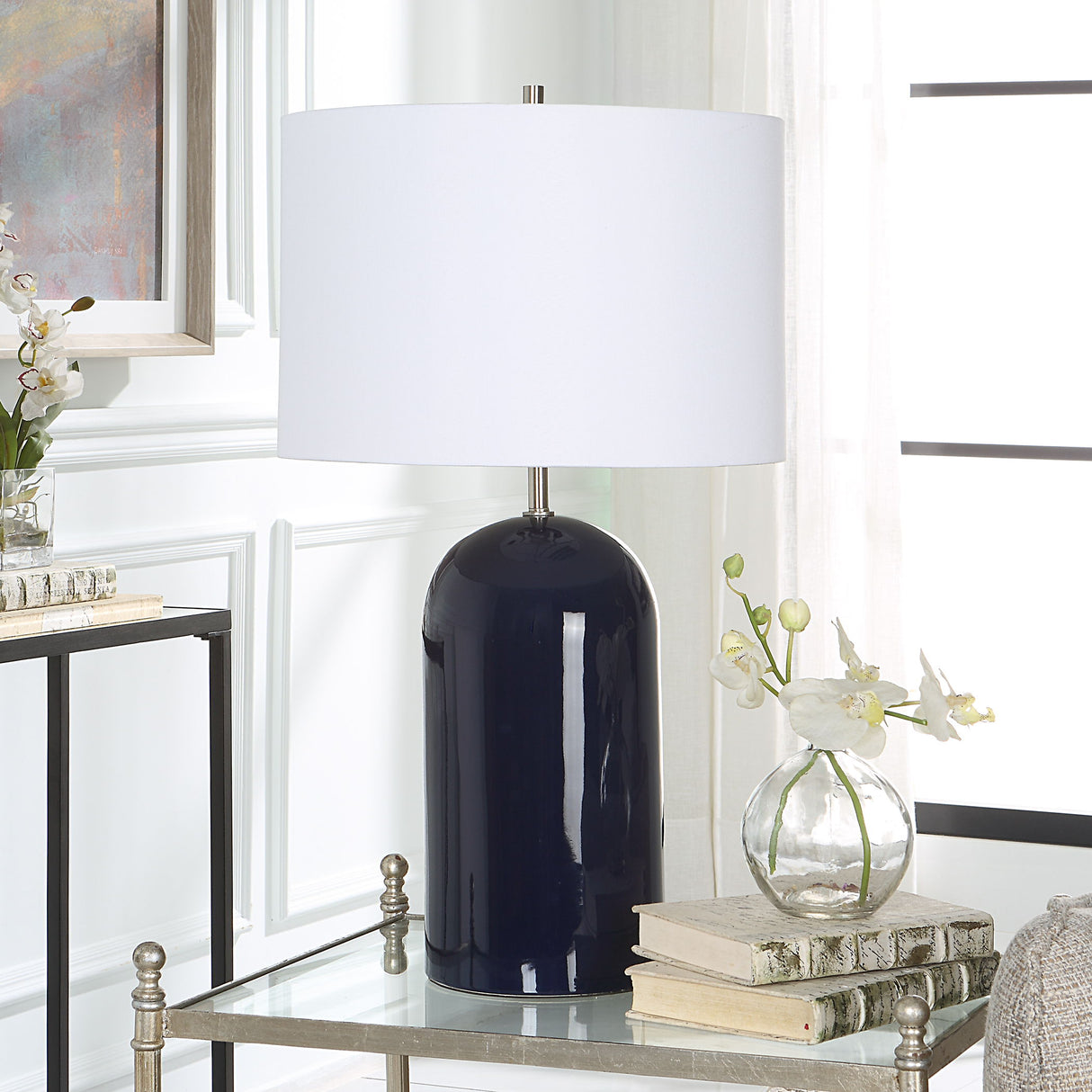 Table Lamp - Navy Blue