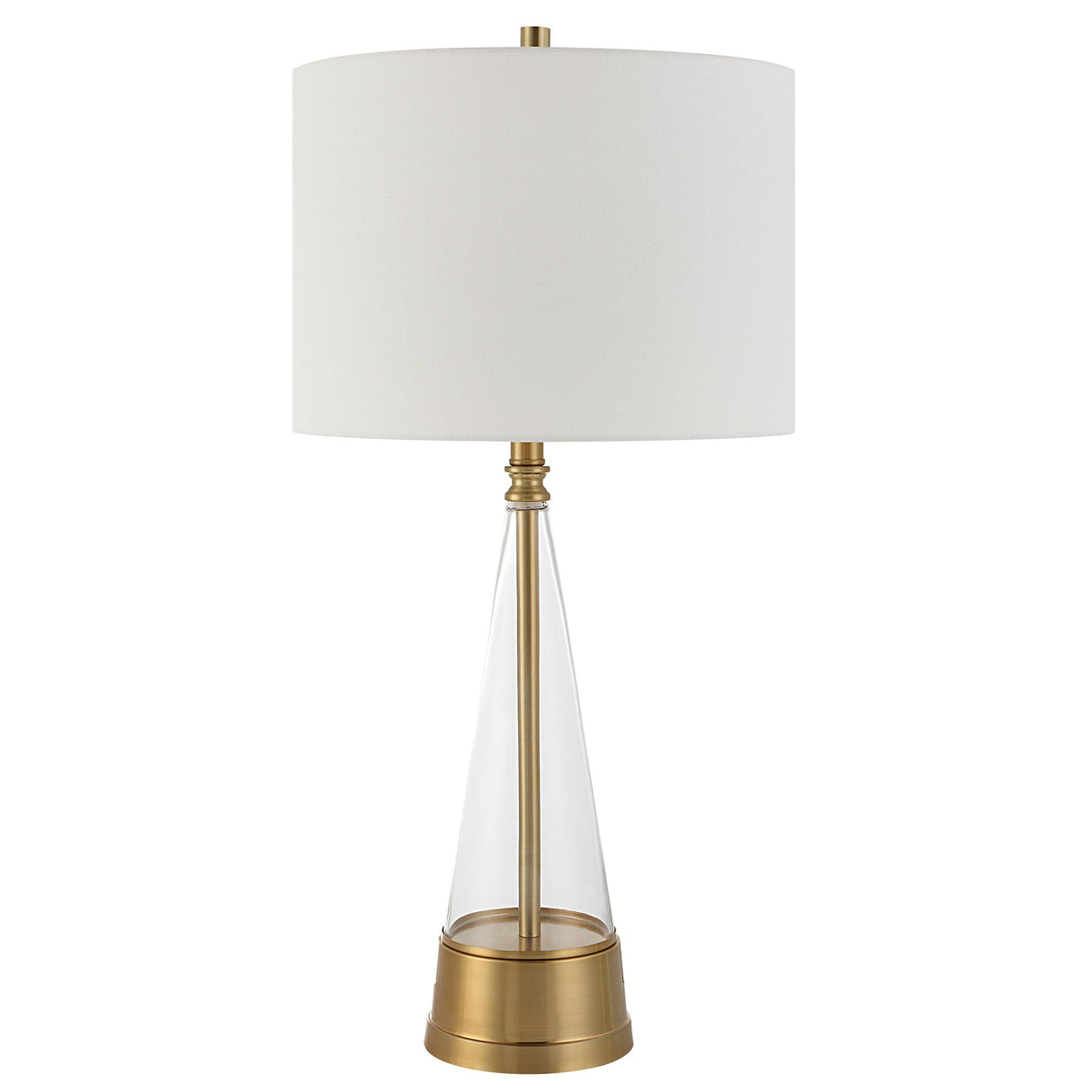 Table Lamp - Antique Brass