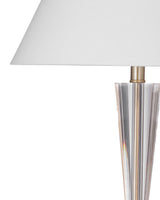 Devon - Table Lamp - Clear / Brushed Gold