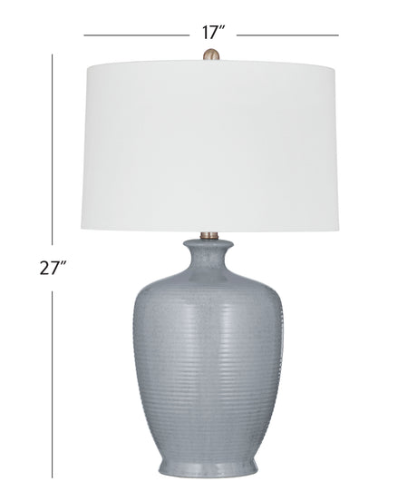 Justice - Table Lamp - Light Gray